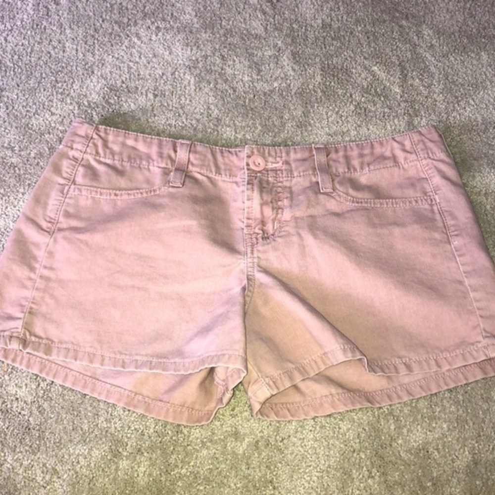 Vintage L.E.I Shorts Mauve‎ Pink Jrs. size 7